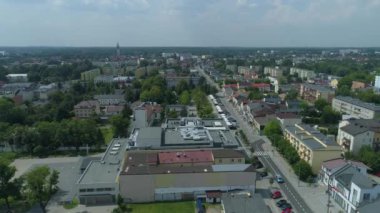 Güzel gezinti güvertesi Deptak Belchatow Hava Manzarası Polonya. Yüksek kalite 4k görüntü