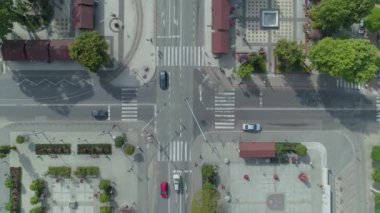 Zgierz Havayolları 'nın güzel tepesi Polonya. Yüksek kalite 4k görüntü