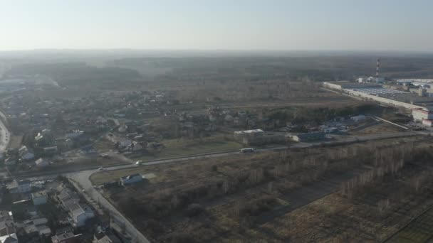 Hermoso Panorama Opoczno Vista Aérea Polonia Imágenes Alta Calidad — Vídeos de Stock