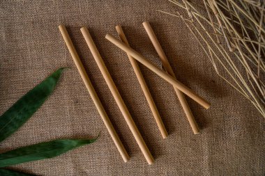 This organic bamboo straw is an option to reduce plastic straws for environmental pollution solutions, handmade by a home-based business group in rural areas made using 100% natural ingredients