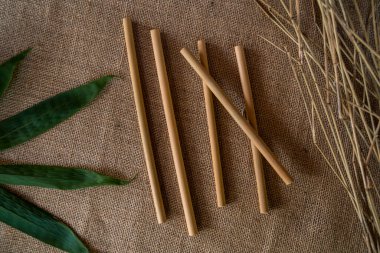 This organic bamboo straw is an option to reduce plastic straws for environmental pollution solutions, handmade by a home-based business group in rural areas made using 100% natural ingredients