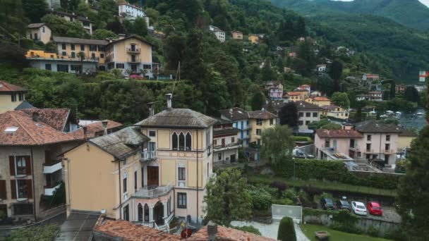 Domu Wille Stany Zjednoczone Dom Mieszkalny Włoska Architektura Włochy Jezioro — Wideo stockowe