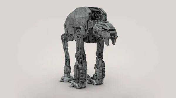 Uzay Aracı 3d illüstrasyon posteri