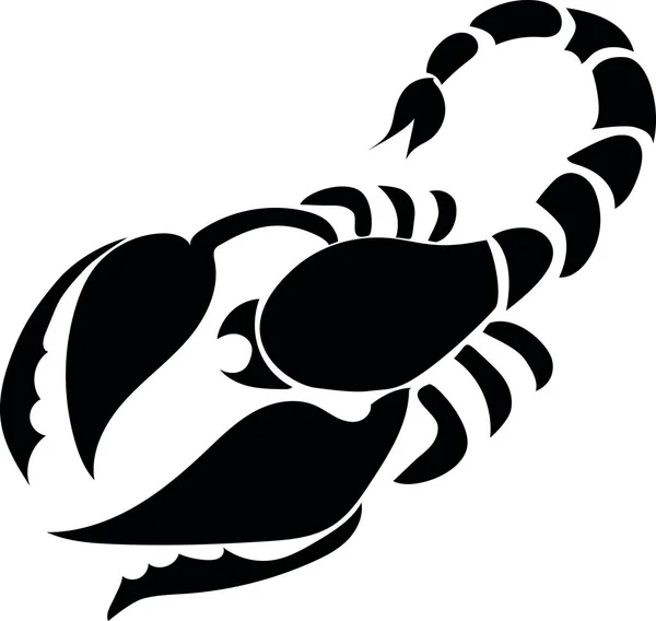 Zodyak 'ın 12 işareti. Akrep. Siluet