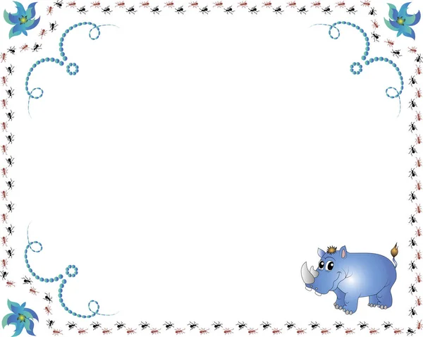 Kelebek ve çiçek ile arka plan