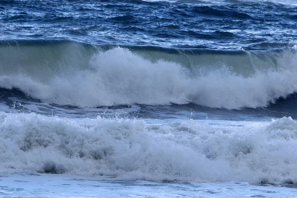 Kuzey Srail Akdeniz Fırtınası — Stok fotoğraf