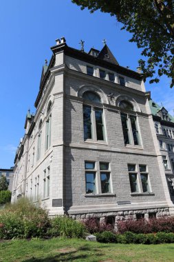 Quebec Kanada 08 09 2022. Quebec, Kanada 'nın Fransızca konuşan ilinin başkentidir.. 