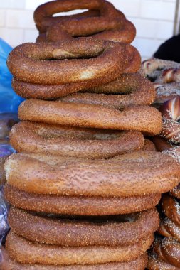 İsrail 'de ekmek ve fırın ürünleri satılıyor.. 