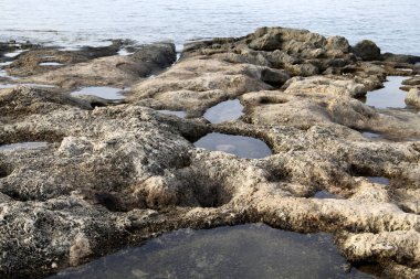 Taşların ve kayaların dokusu. Soyut taş arkaplanı.