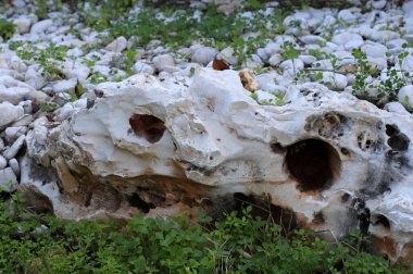 Taşların ve kayaların dokusu. Soyut taş arkaplanı.
