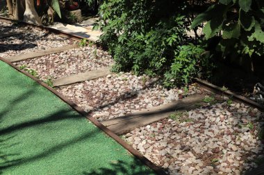 Fragments of the old railway from Haifa to Damascus.
