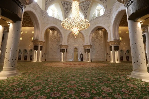 Abu Dhabi United Arab Emirates 08.12.2022 Sheikh Zayed Mosque white mosque in Abu Dhabi.