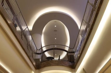 Architectural illustration. Fragments of the construction of buildings and structures.