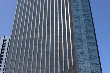 Architectural illustration. Fragments of the construction of buildings and structures.