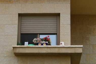 Small window in the big city.