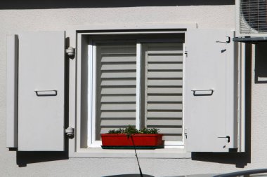 Small window in the big city.