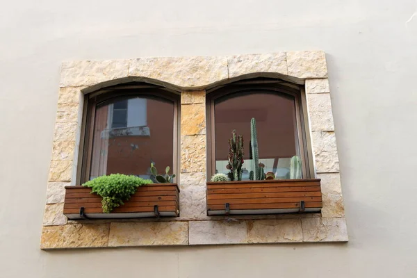 Small window in the big city.