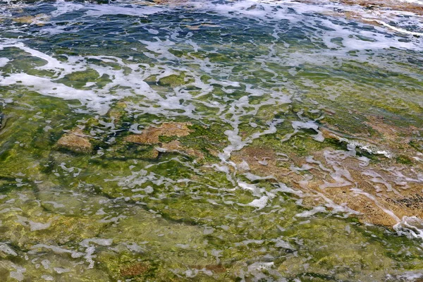 Цвет Морской Воды Побережье Средиземного Моря — стоковое фото