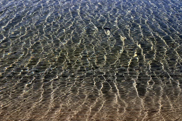 Колір Морської Води Узбережжі Середземного Моря — стокове фото