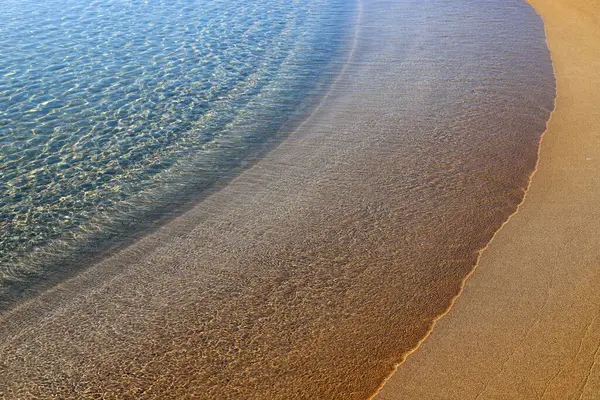 Akdeniz Kıyısındaki Deniz Suyunun Rengi — Stok fotoğraf