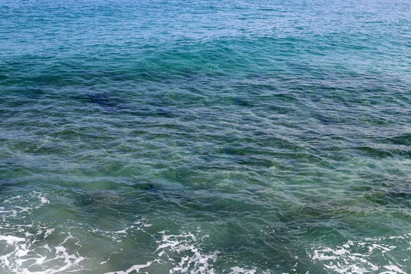 地中海沿岸海水的颜色 — 图库照片