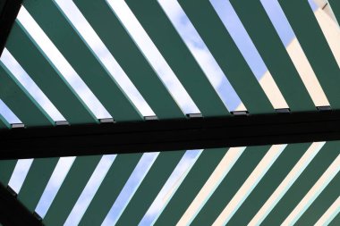 İnşaat alanındaki mimari detaylar. Vektör illüstrasyonu .