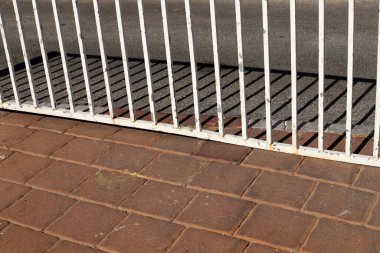 İnşaat alanındaki mimari detaylar. Vektör illüstrasyonu .