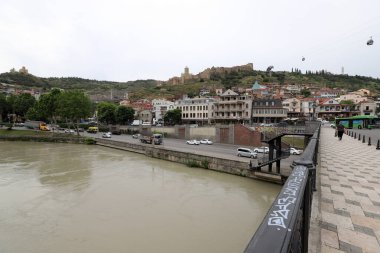 Tiflis Georgia 30 Mayıs 2023. Eski şehir Tiflis, Gürcistan 'ın başkentidir..