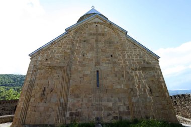 30 Mayıs 2023 Tiflis Georgia. Georgia 'daki eski aktif Hıristiyan kilisesi.