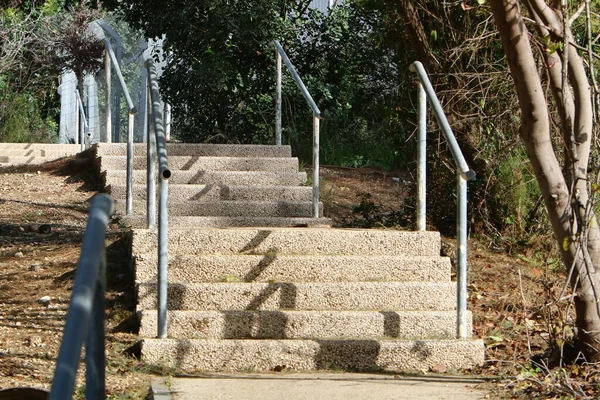 Lépcsők Építészeti Részletek Épületek Építmények Építésében — Stock Fotó