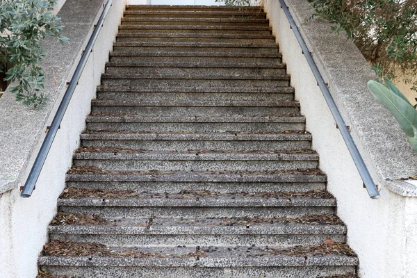 Lépcsők Építészeti Részletek Épületek Építmények Építésében — Stock Fotó