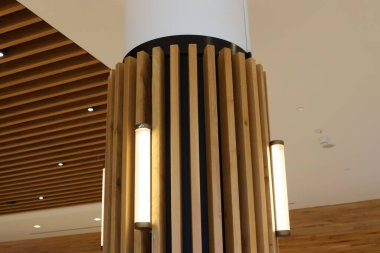 İnşaat ve mimaride düz ve eğri çizgiler. Soyut geometrik arkaplan.