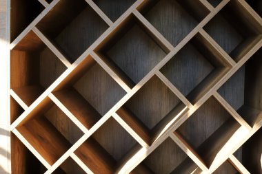 İnşaat ve mimaride düz ve eğri çizgiler. Soyut geometrik arkaplan.