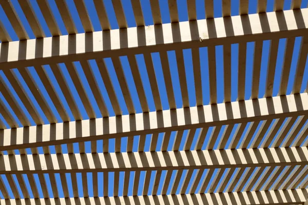 Rechte Gebogen Lijnen Bouw Architectuur Abstracte Geometrische Achtergrond — Stockfoto