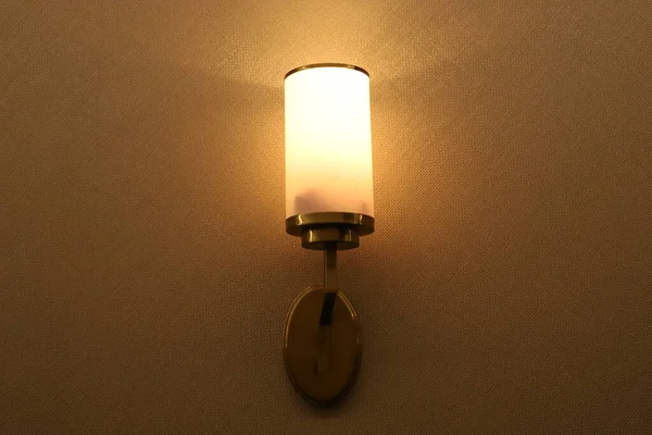 Lampa Sufitowa Oświetlenia Pokoju Nocy — Zdjęcie stockowe