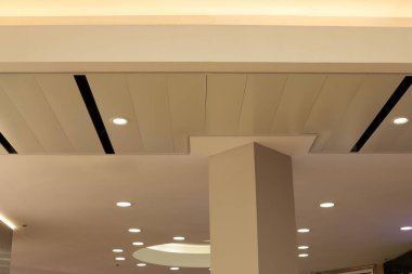 İsrail 'deki bina ve yapıların mimari ayrıntıları. Modern mimarinin soyut bir parçası.