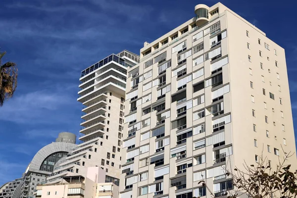 İsrail 'deki bina ve yapıların mimari ayrıntıları. Modern mimarinin soyut bir parçası.