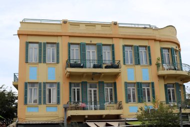 Tel Aviv İsrail 01 / 07 / 2024. Tel Aviv, İsrail 'in Akdeniz kıyısında bir şehirdir..