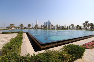 Abu Dabi UAE 812 2023. Abu Dabi, Birleşik Arap Emirlikleri 'nin başkentidir..