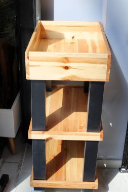 Ahşap ve ahşap ürünlerinin dokusu.