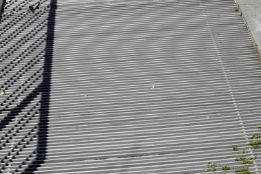 Mimari detaylar kapanıyor. Soyut geometrik arkaplan.