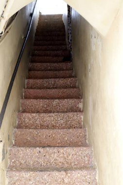 İsrail 'deki bina ve yapıların inşasında mimari bir detay olarak merdivenler.