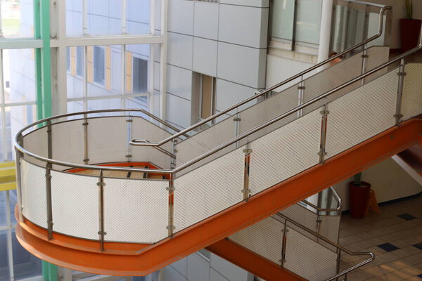 Stairs as an architectural detail in the construction of buildings and structures in Israel.