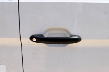 Araba vücut parçalarının yakın plan çekimi.