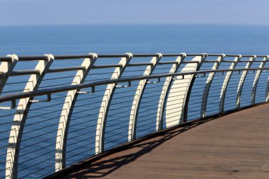 Akdeniz kıyısındaki çit çitleri..