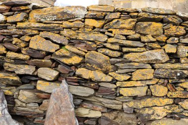 Taş ve betonun dokusu ve yapısı. Doğal arkaplan.