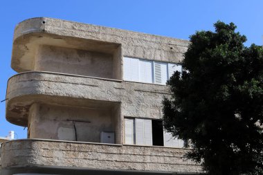 İsrail 'deki bina ve yapıların inşasında mimari bir detay olarak balkon kullanılıyor..