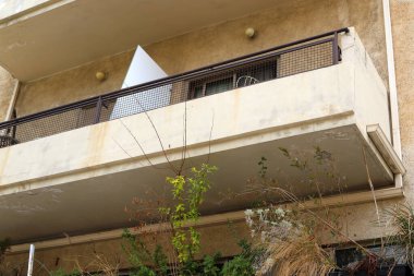 İsrail 'deki bina ve yapıların inşasında mimari bir detay olarak balkon kullanılıyor..