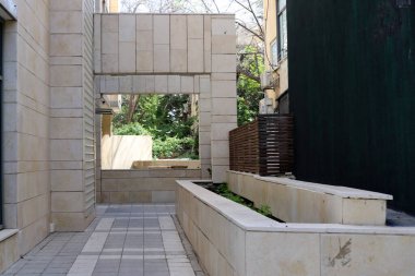 Tel Aviv İsrail 10-18-2024. Tel Aviv, Akdeniz kıyısında bir şehirdir..