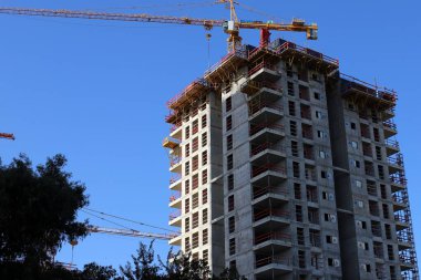 Tel Aviv İsrail 10-18-2024. Tel Aviv, Akdeniz kıyısında bir şehirdir..